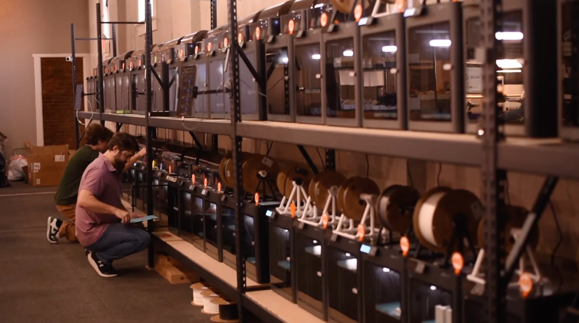 How JC Print Farm Scaled to 100 Printers