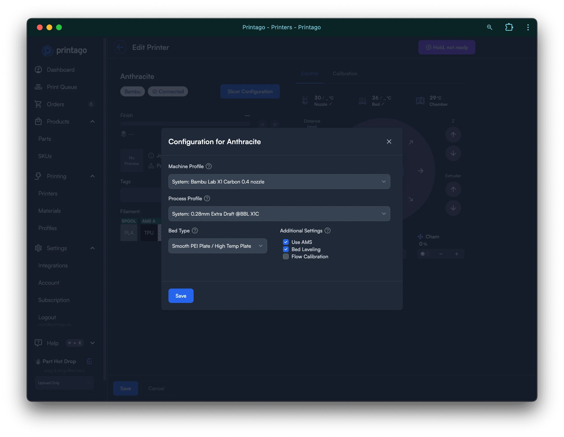 Headless Cloud Slicer for 3D Printing